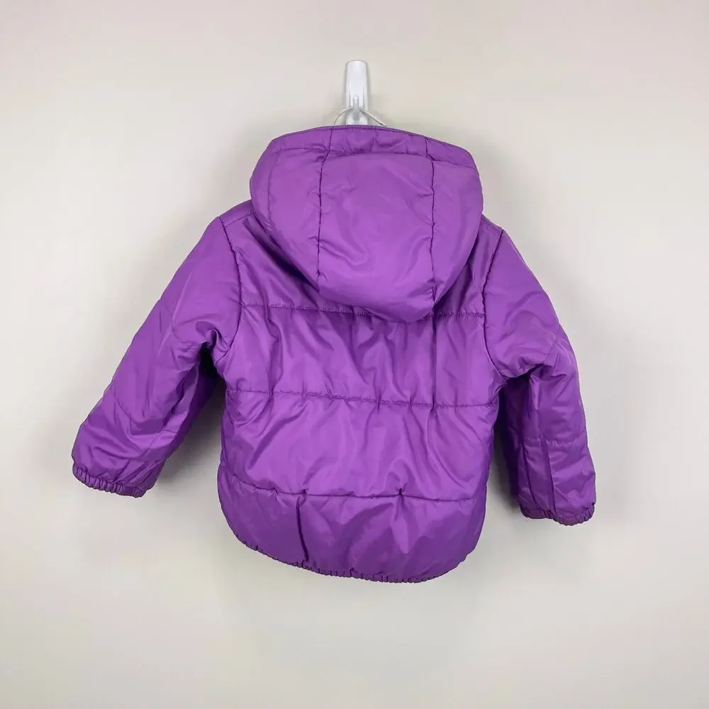 Columbia Girls Reversible Double Flake II Snow Jacket 2T